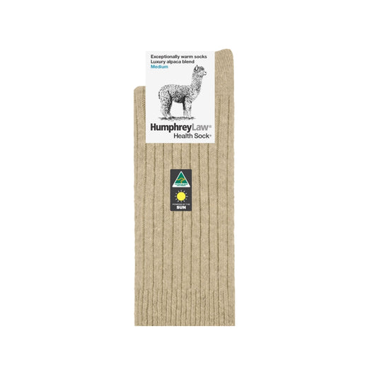 01C Alpaca Health Sock by Humphrey Law