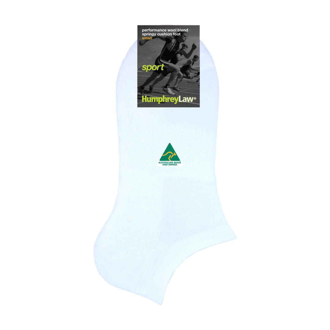 36A Merino Cushion Sole Sport Ankle Sock