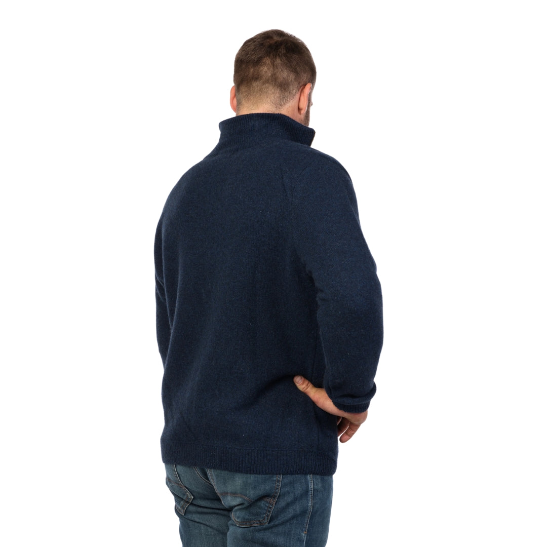 Legend Quarter Zip Possum Merino Knit