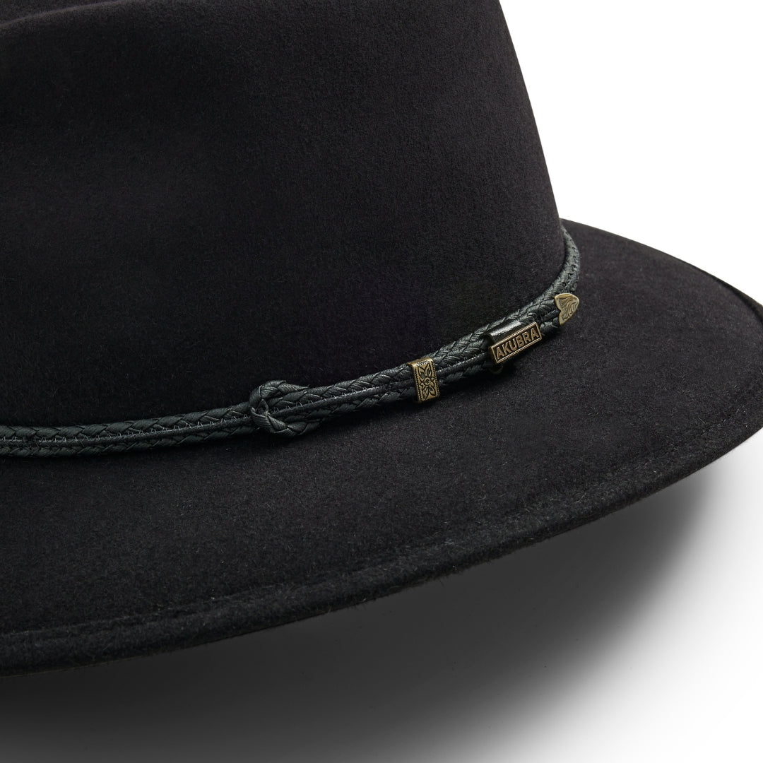 Akubra Traveller - Black