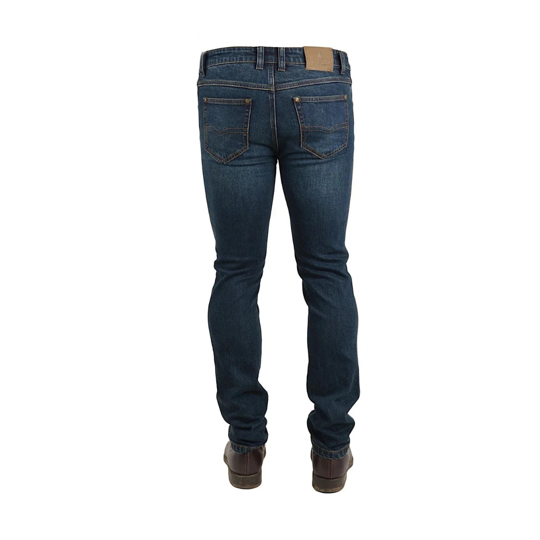 Andrew Slim Fit Jean Dark Indigo Mens Jeans by Thomas Cook | The Bloke Shop
