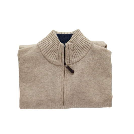 Ansett Merino Cashmere Half-Zip Jumper