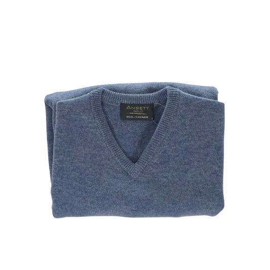 Ansett Merino Cashmere V-Neck Jumper