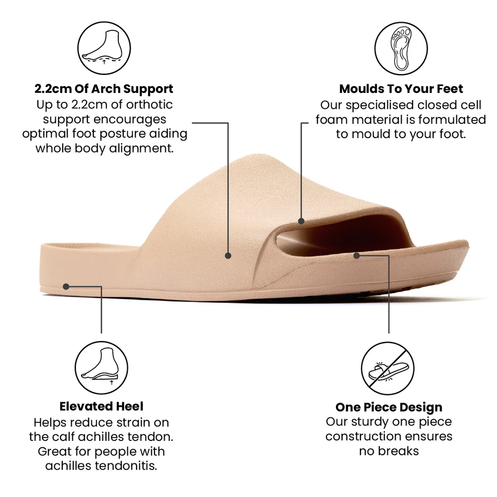 Archies Slides - Tan Tan Slide by Archies | The Bloke Shop