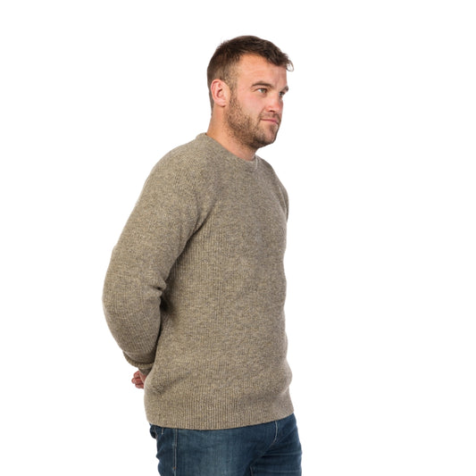 Backyard Possum Merino Crew Neck Jumper