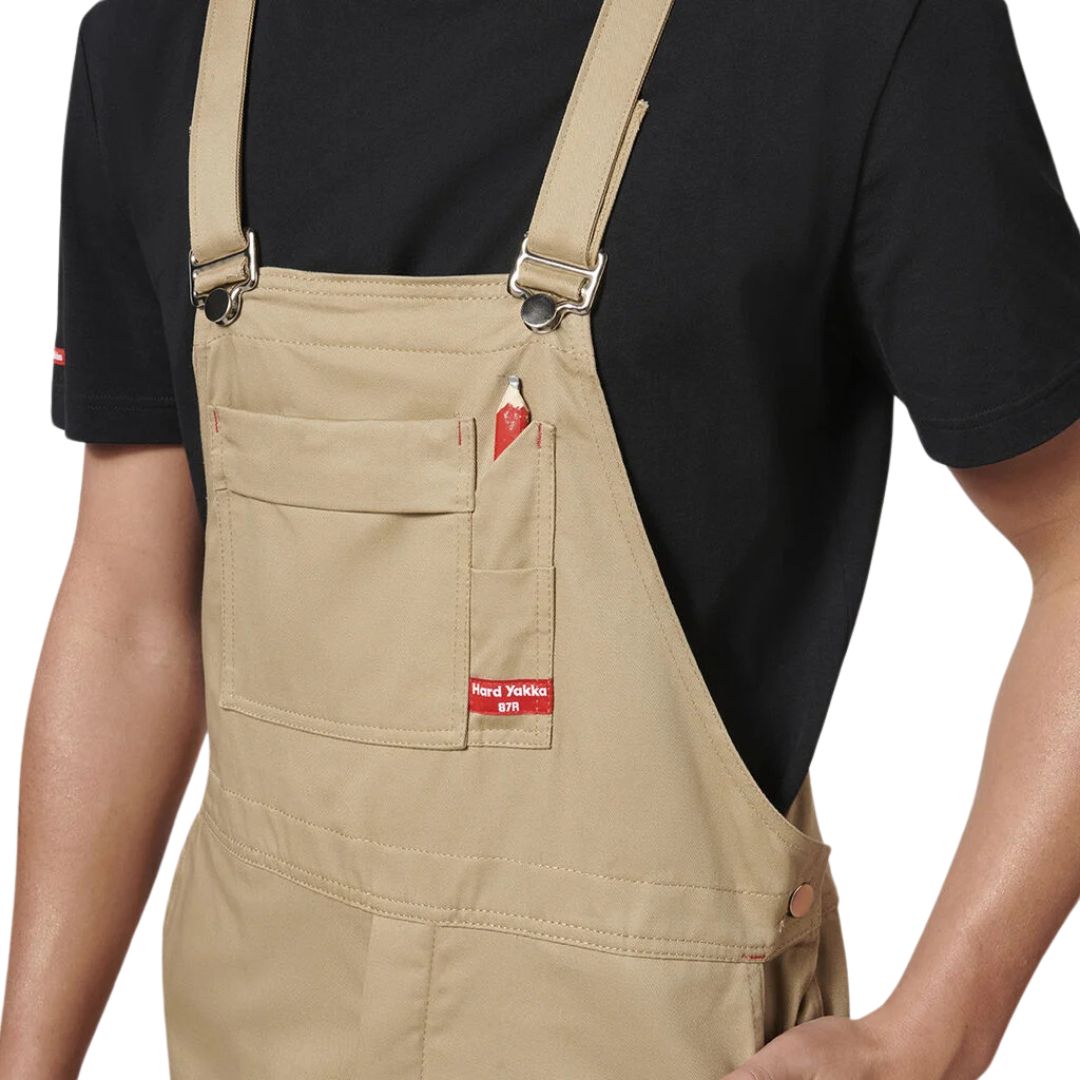 Bib & Brace Cotton Drill Overall Workwear by Yakka Workwear | The Bloke Shop