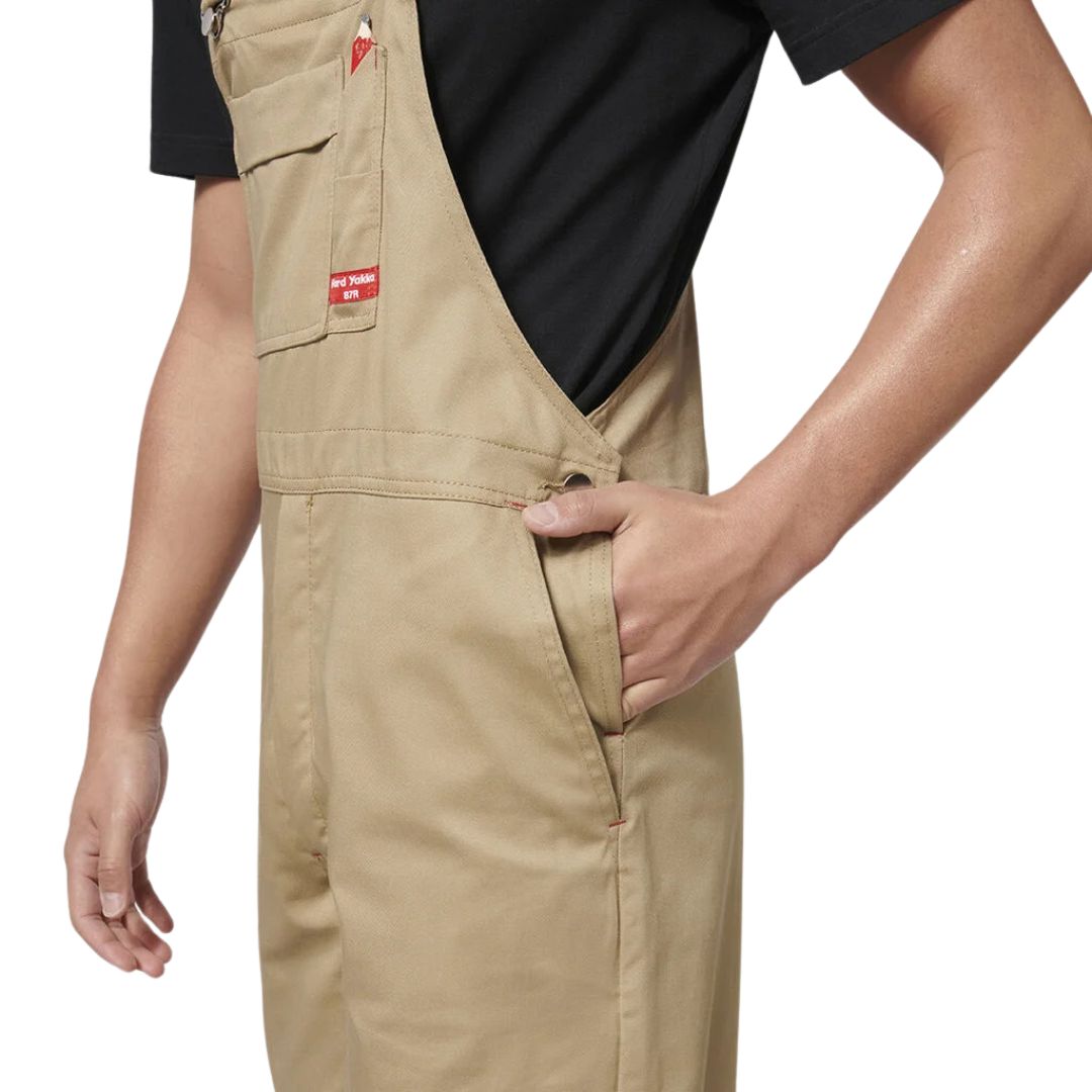 Bib & Brace Cotton Drill Overall Workwear by Yakka Workwear | The Bloke Shop