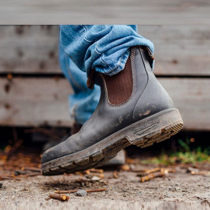 Blundstone 600 Pull-On Workboot Brown Workboots by Blundstone | The Bloke Shop
