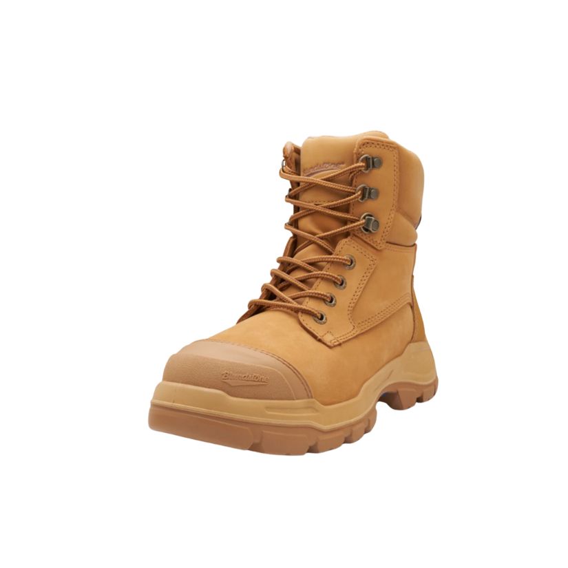 Blundstone 9060 Rotoflex Zip Side Safety Boot Wheat Workboots by Blundstone | The Bloke Shop