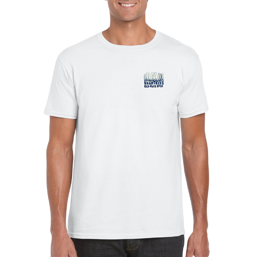 Board Meeting T-Shirt by Old Guys Rule White Mens Tshirt by Old Guys Rule OGR | The Bloke Shop