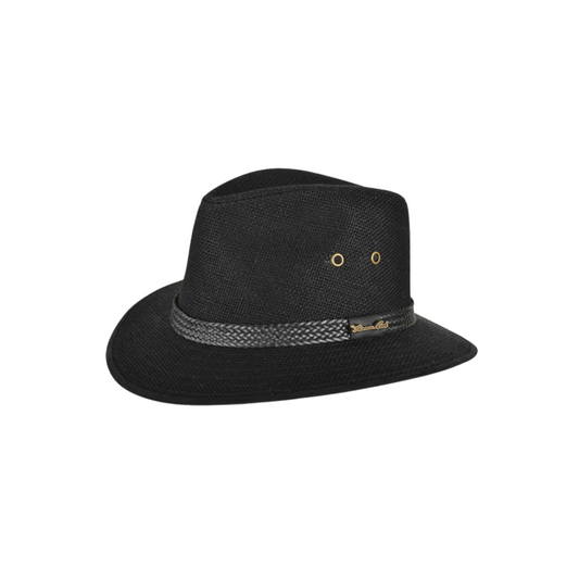 Broome Hat Brown Lar XL Black Mens Hats, Scarves, Beanies by Thomas Cook | The Bloke Shop