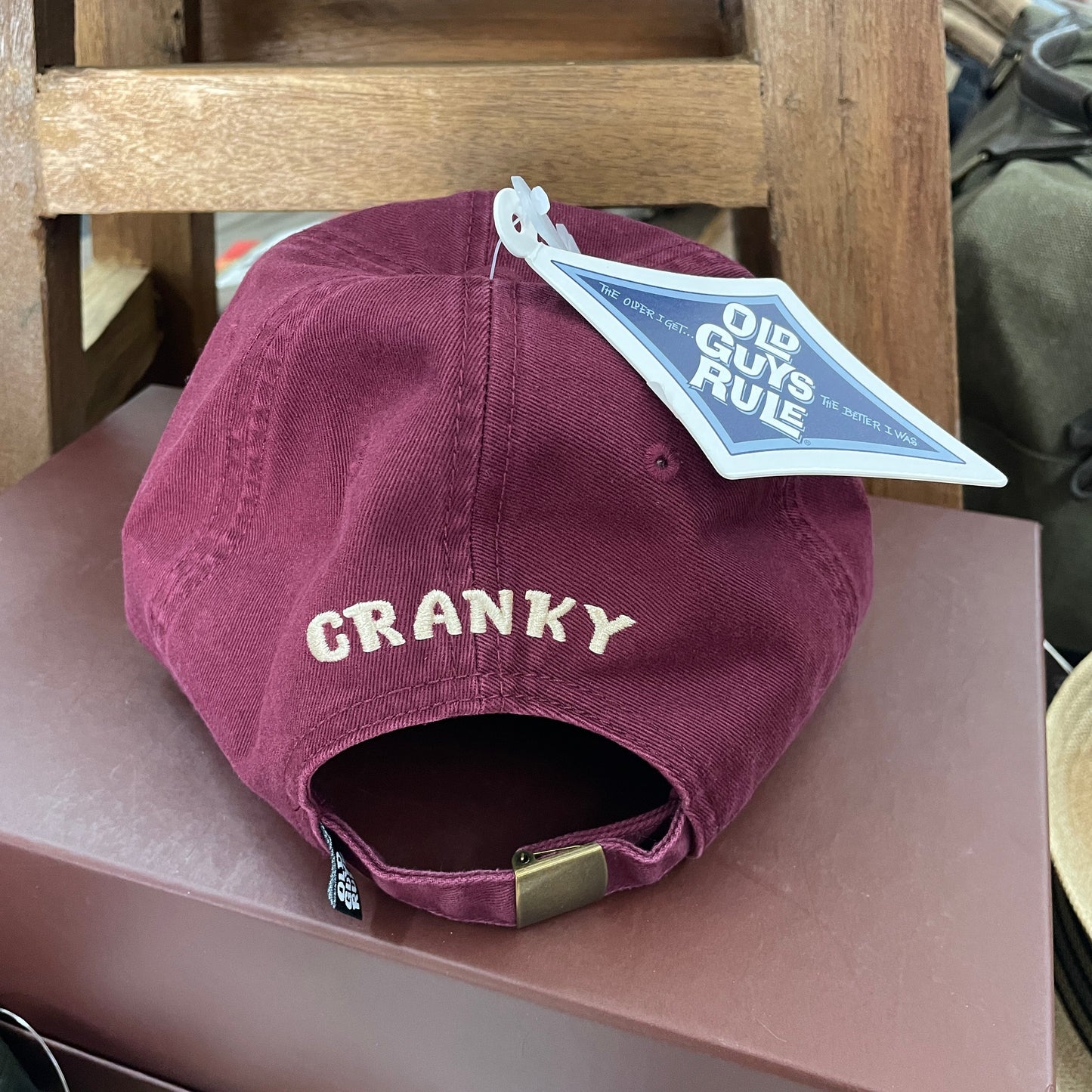 Cap Cranky Cardinal OS Cardinal Menswear Accessories by Old Guys Rule OGR | The Bloke Shop