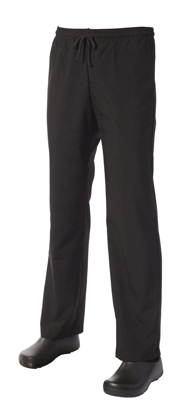 Chef Club Traditional Drawstring Trouser S Black Chefwear by Chef Club | The Bloke Shop