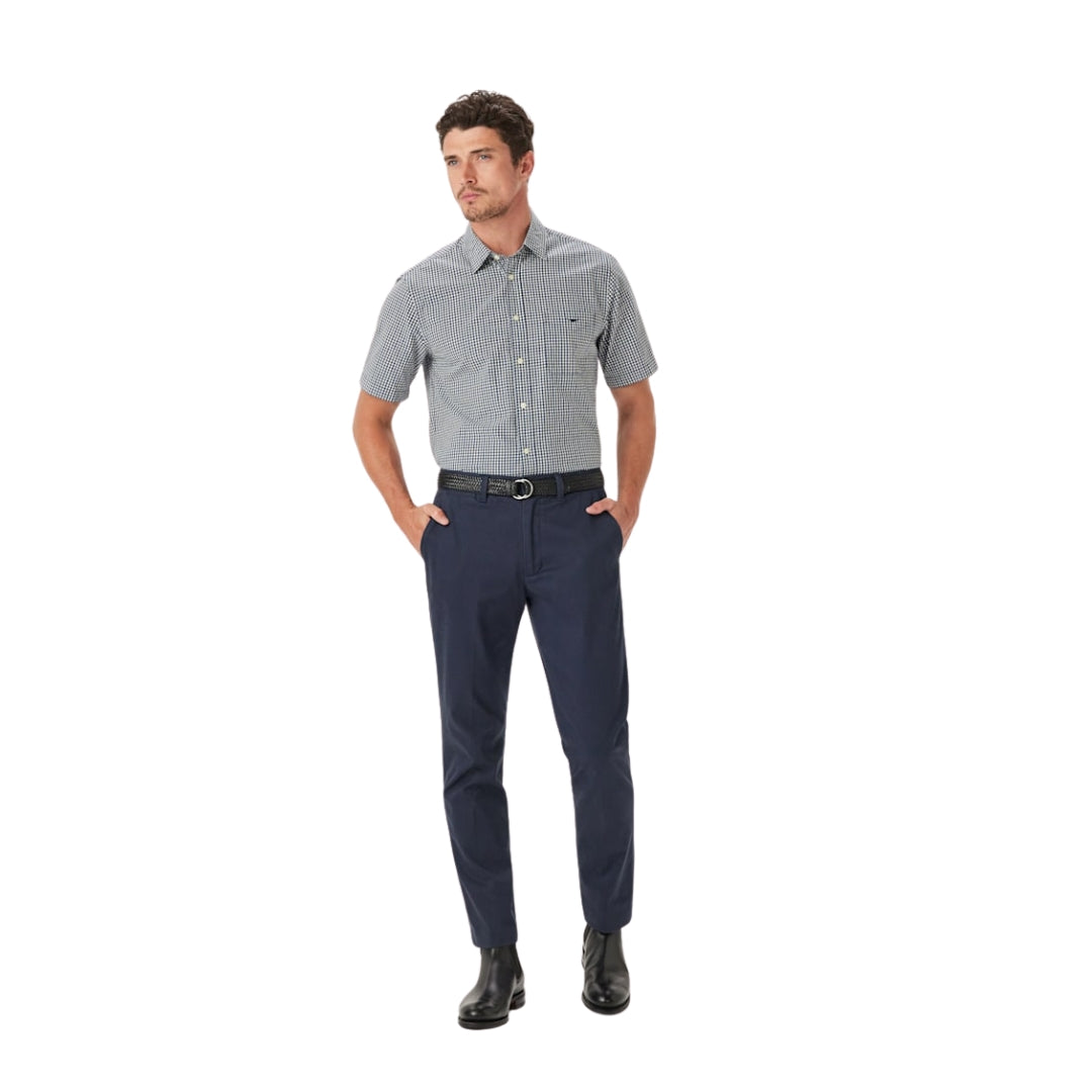 Classic Poplin Check SS Shirt