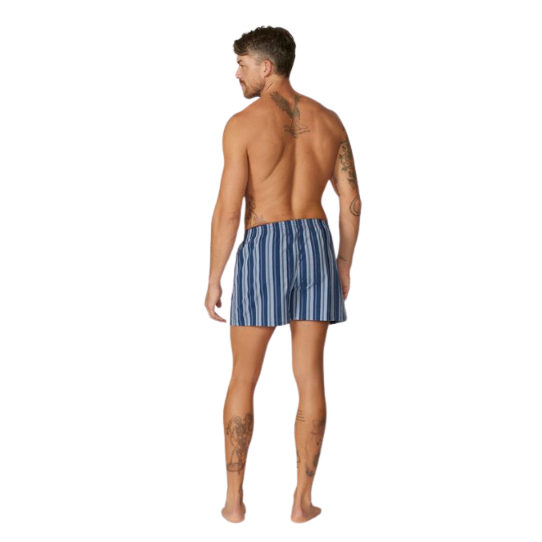 2Pck Boxer Shorts As Blues Assorted Mens Sleepwear by Contare | The Bloke Shop