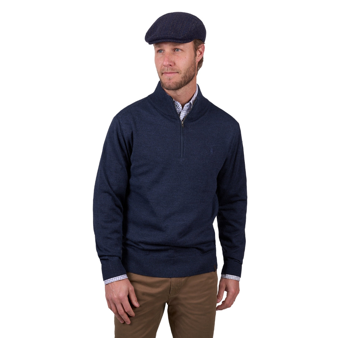 Daniel Quarter Zip Neck Jumper