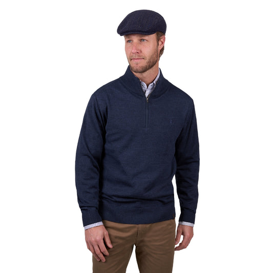 Daniel Quarter Zip Neck Jumper