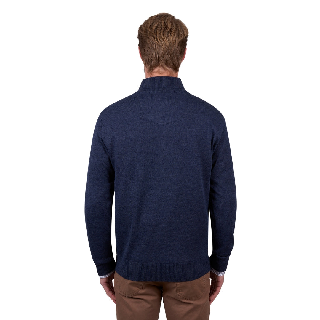 Daniel Quarter Zip Neck Jumper