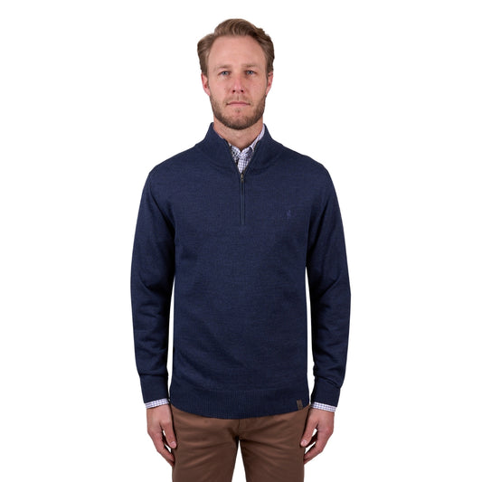 Daniel Quarter Zip Neck Jumper