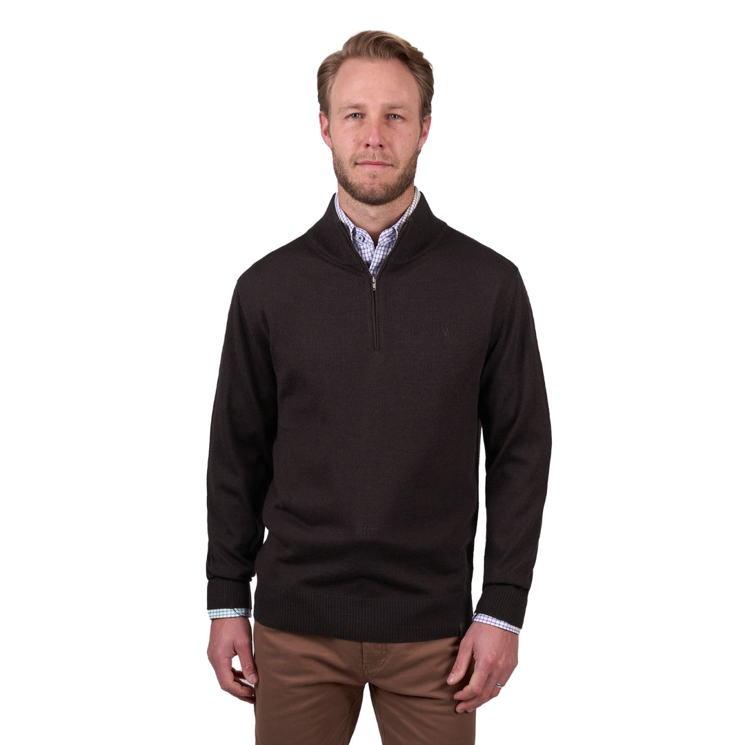 Daniel Quarter Zip Neck Jumper