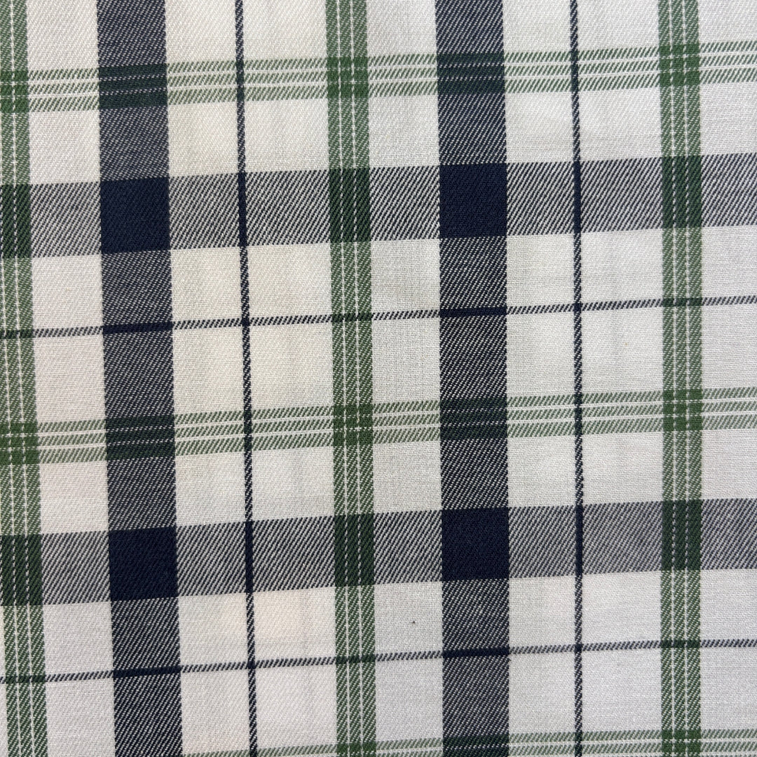 Double Pocket Check Long Sleeve Shirt S25