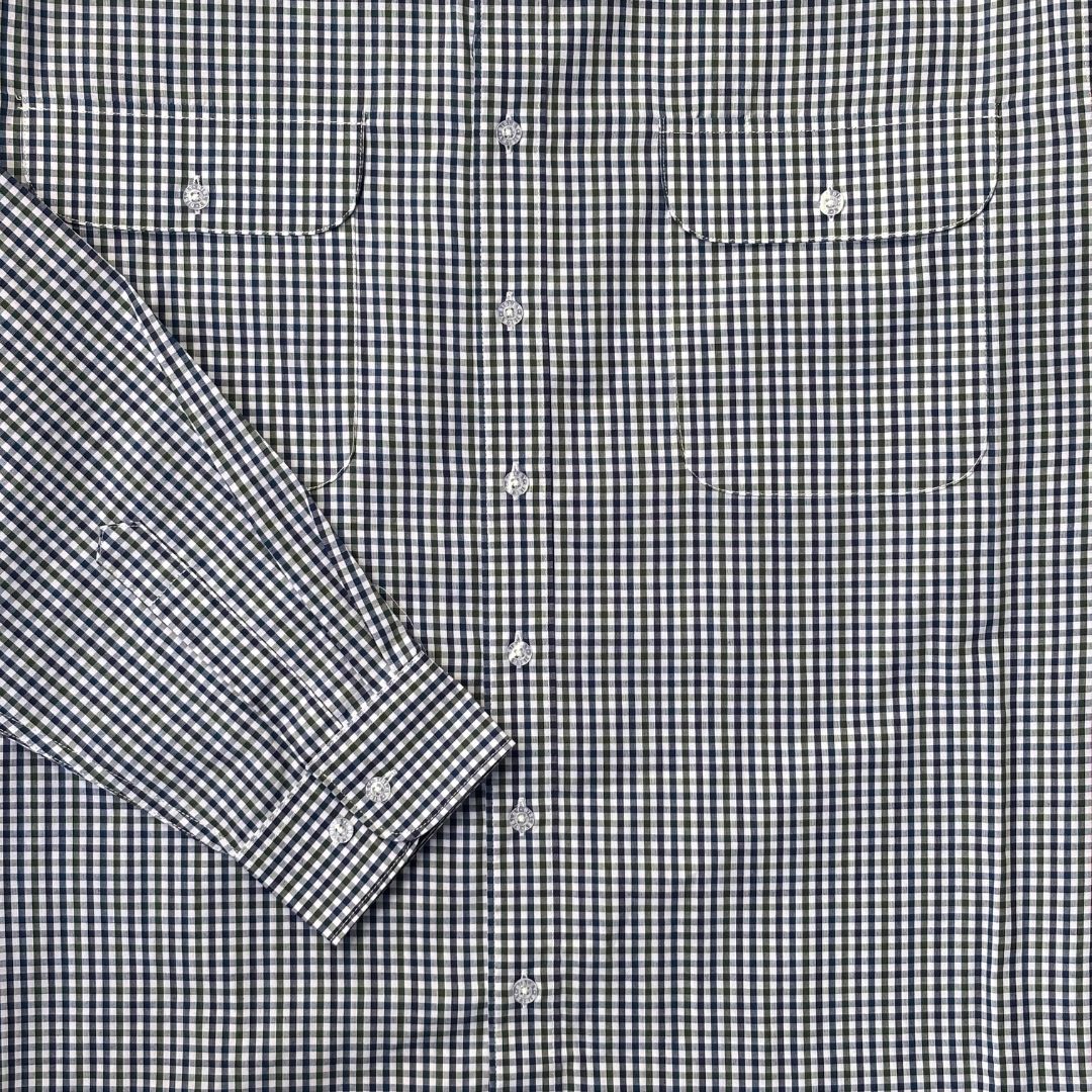 Double Pocket Check Long Sleeve Shirt W26