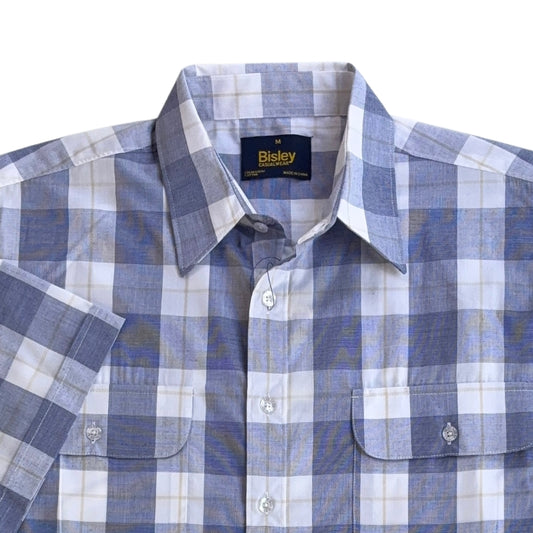 Double Pocket Check Short Sleeve Shirt S26
