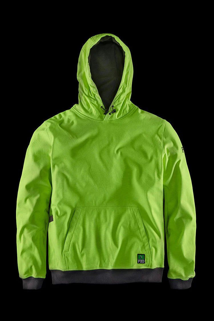 Hi vis yellow hoodie