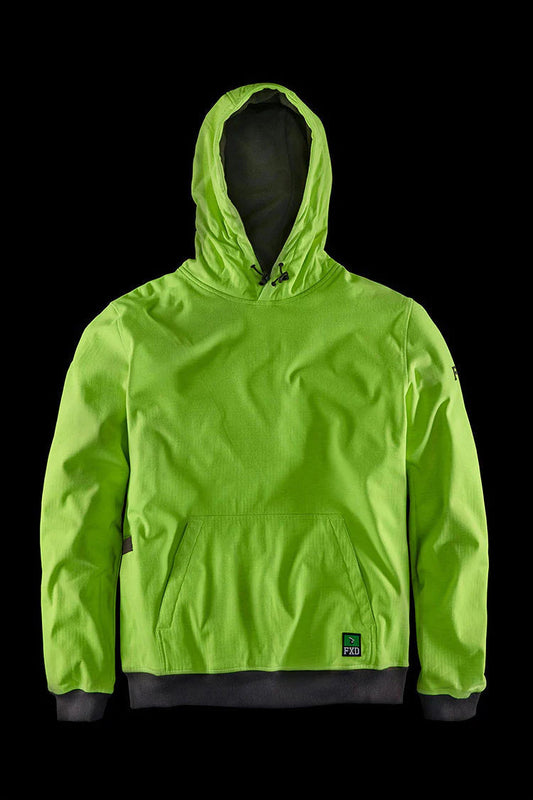 Hi vis yellow hoodie