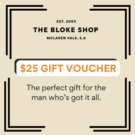 Gift Voucher $25 Accessories by The Bloke Shop | The Bloke Shop