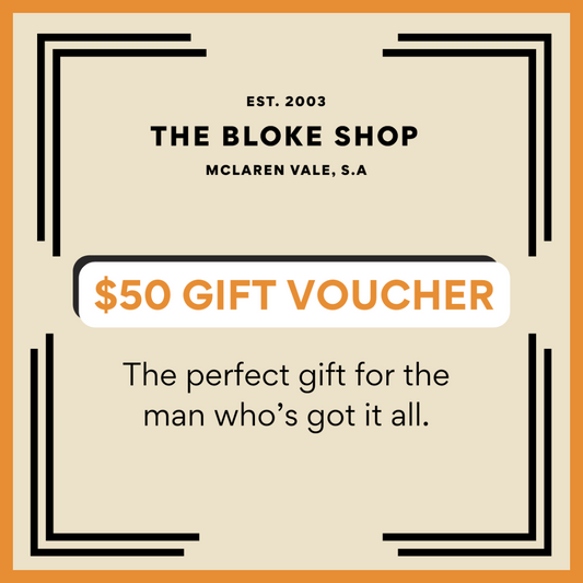 Gift Voucher $50 Accessories by The Bloke Shop | The Bloke Shop