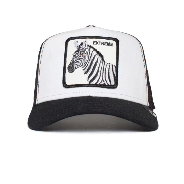 Goorin Bros Trucker Cap - Exxxtreme OS White/Black Cap by Goorin Bros | The Bloke Shop