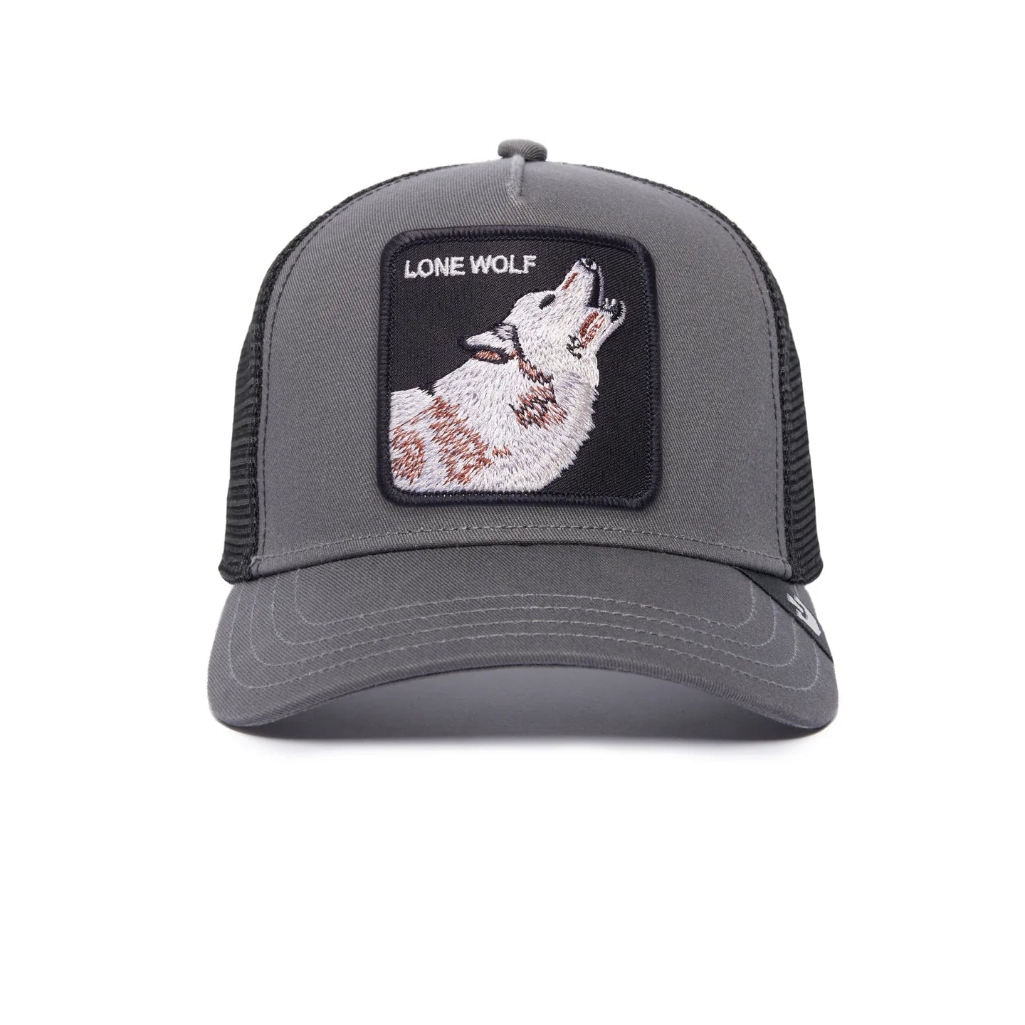 Goorin Bros Trucker Cap - The Lone Wolf OS Charcoal Cap by Goorin Bros | The Bloke Shop
