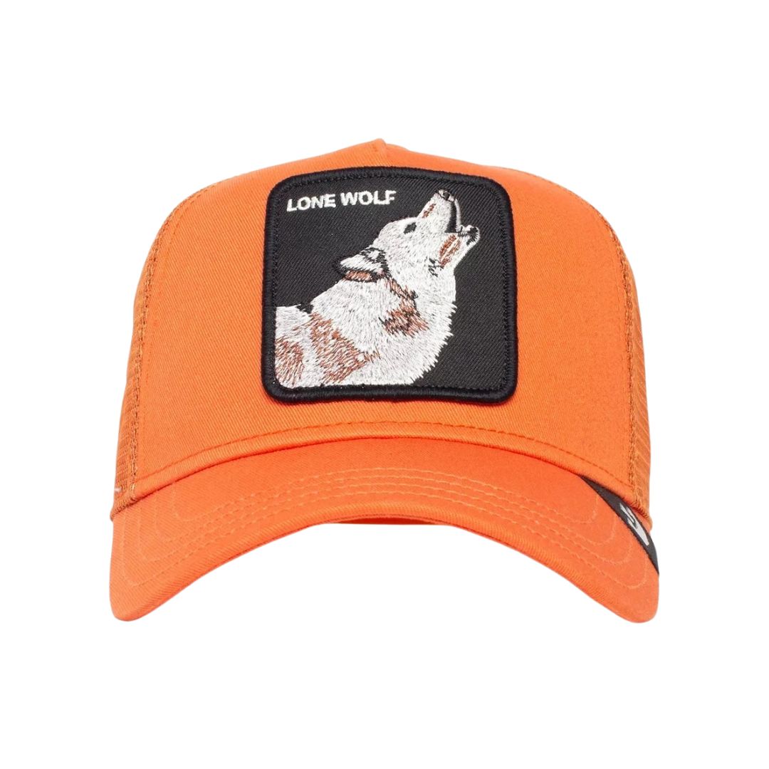 Goorin Bros Trucker Cap - The Lone Wolf OS Pumpkin Cap by Goorin Bros | The Bloke Shop