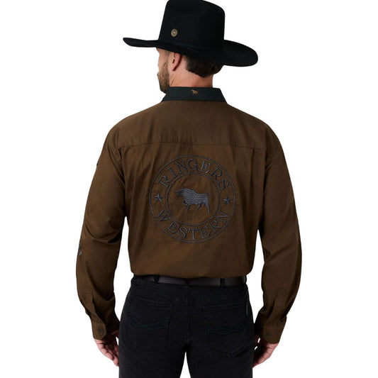 Hawkeye Contrast Collar Shirt
