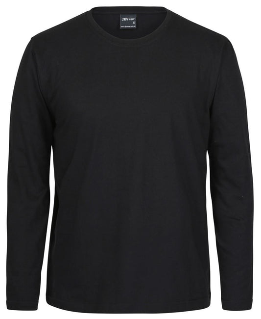 JBs Long Sleeve T Shirt Tee NAVY / BLACK 3XL Black Menswear Mature Stock Service by JBs Wear | The Bloke Shop