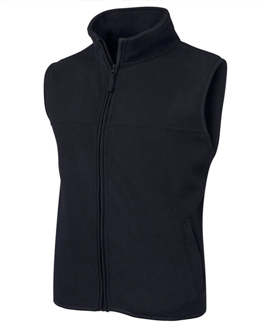 JBs Polar Fleece Vest S Black Mens Vest by JBs Wear | The Bloke Shop