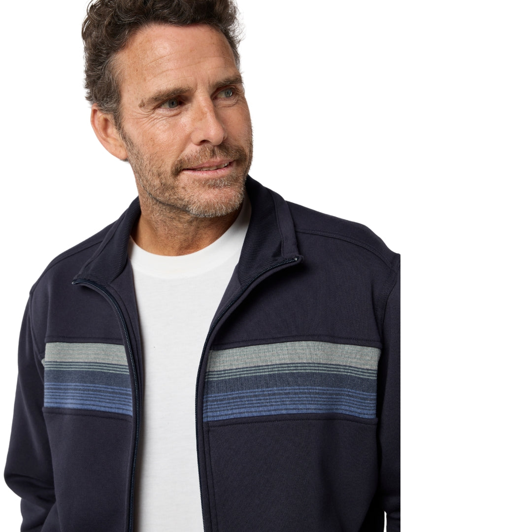 Karl Snowy Mountain Full-Zip Fleece