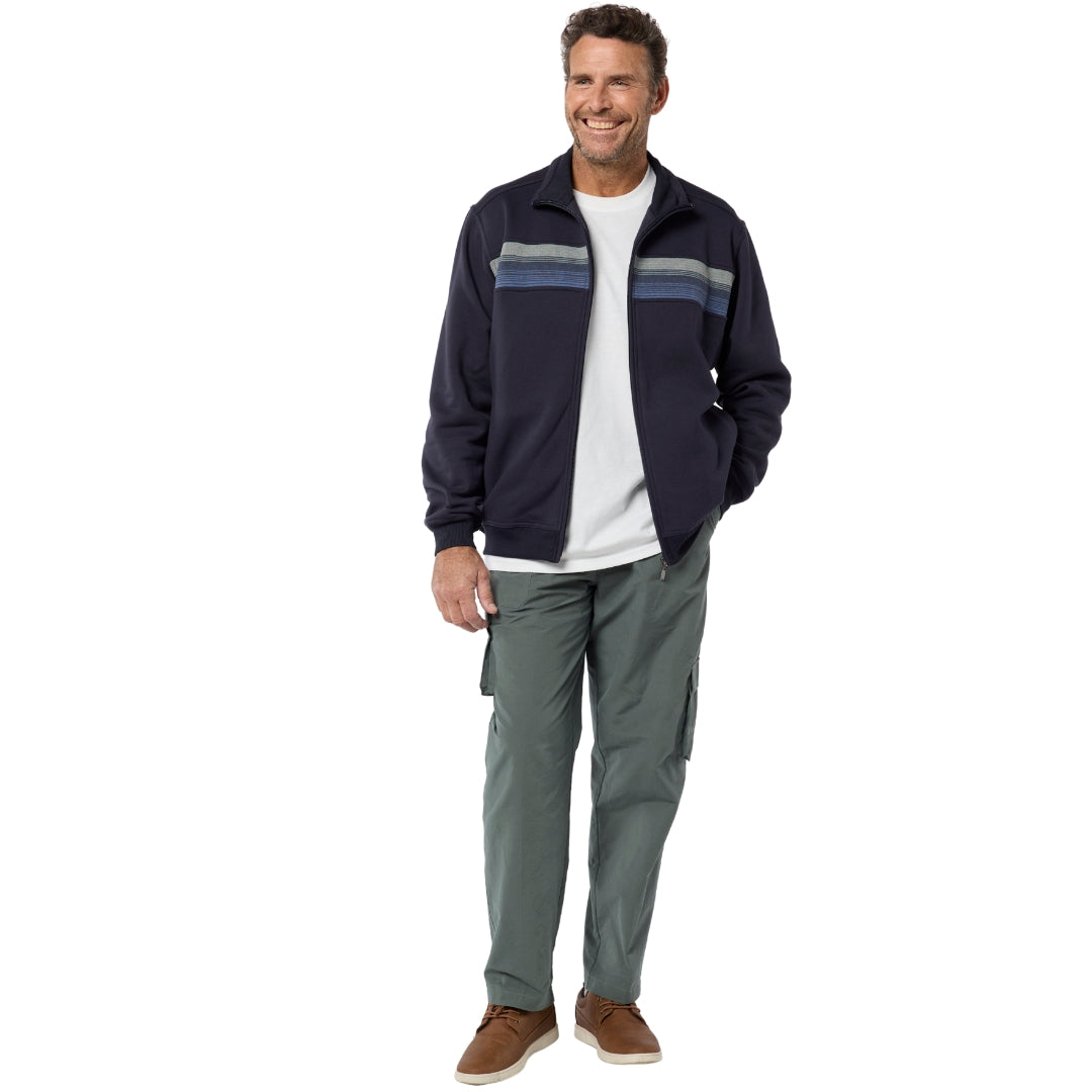 Karl Snowy Mountain Full-Zip Fleece