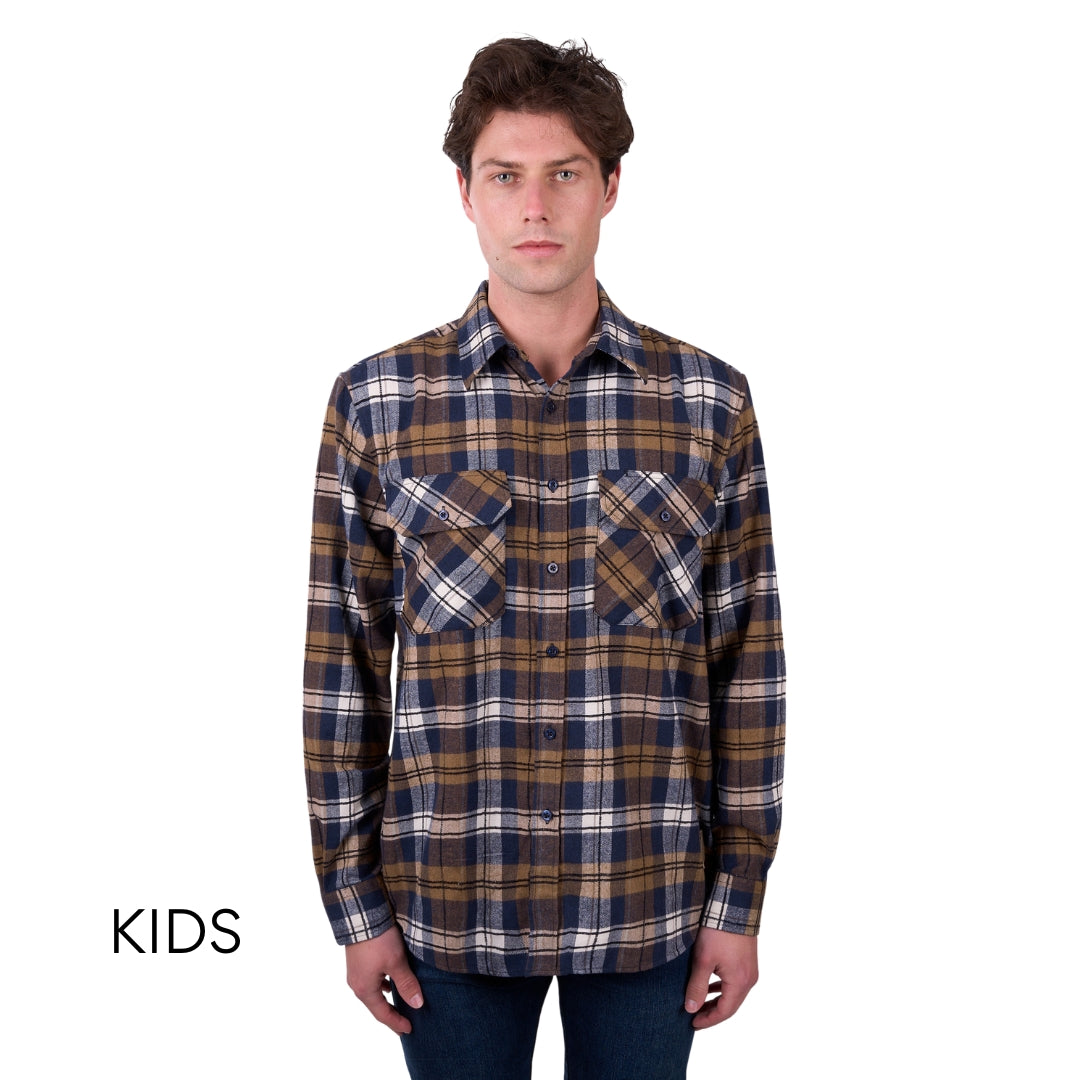 Kids Halton Thermal Long Sleeve Shirt