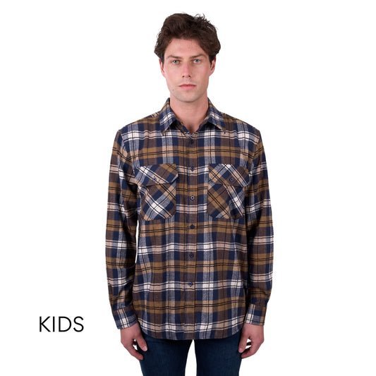 Kids Halton Thermal Long Sleeve Shirt