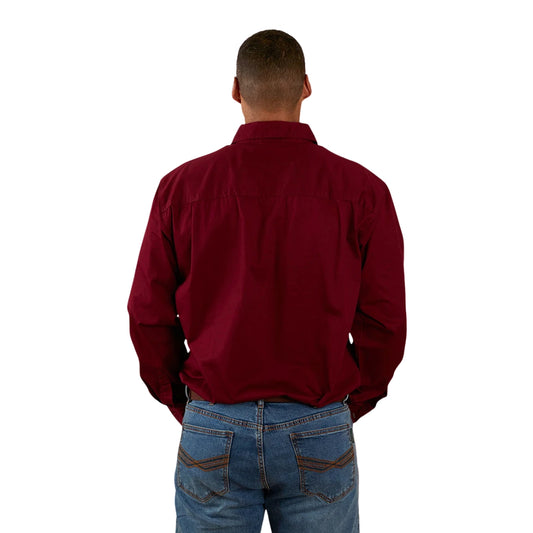 King River Half Button Work Shirt