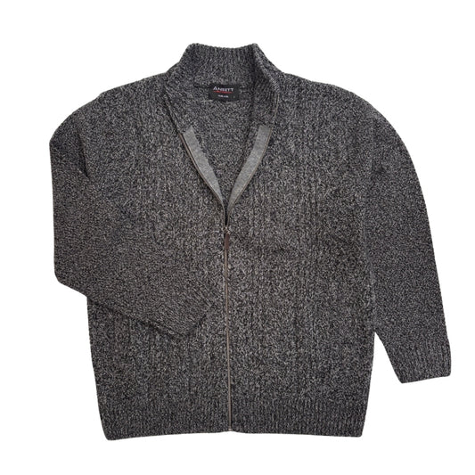 Knit Full Zip Pure Wool