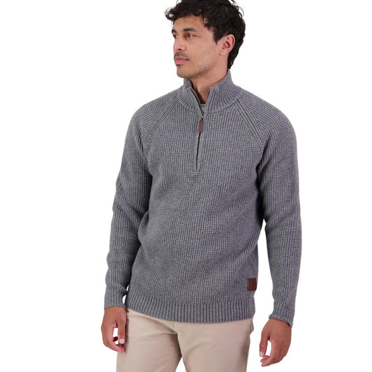 Knit Waffle Chalky Island Jumper