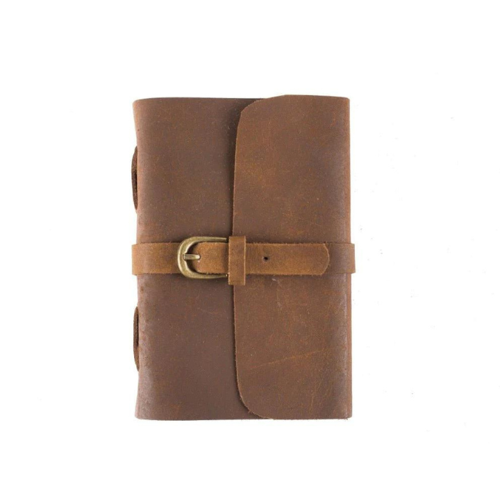Journal Buckle - A6 A6 Brown Accessories by Indepal | The Bloke Shop