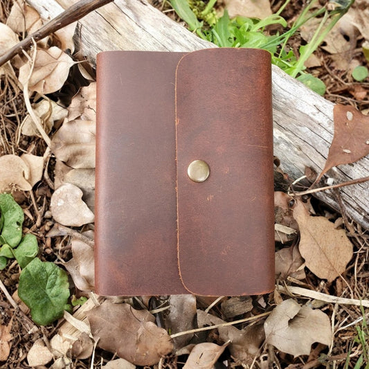 Leather Journal Refillable A6 Unlined