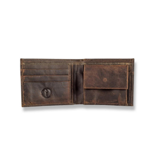 Leather Pocket Open Wallet