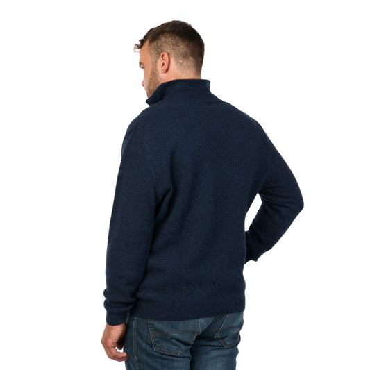 Legend Quarter Zip Possum Merino Knit