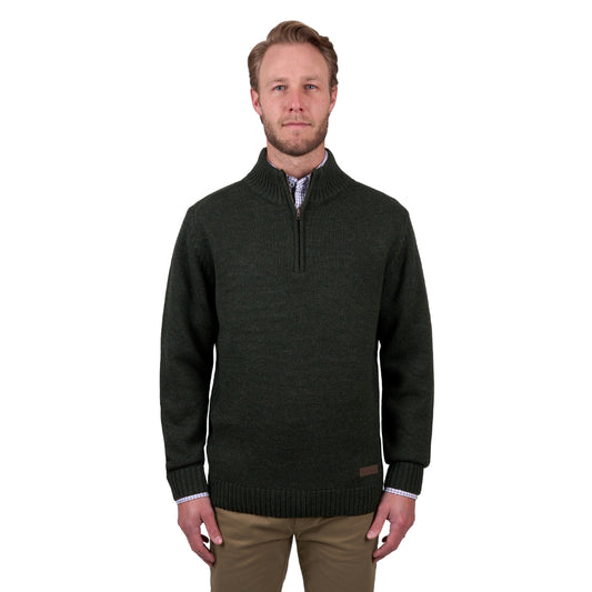 Mason Quarter Zip Neck Jumper