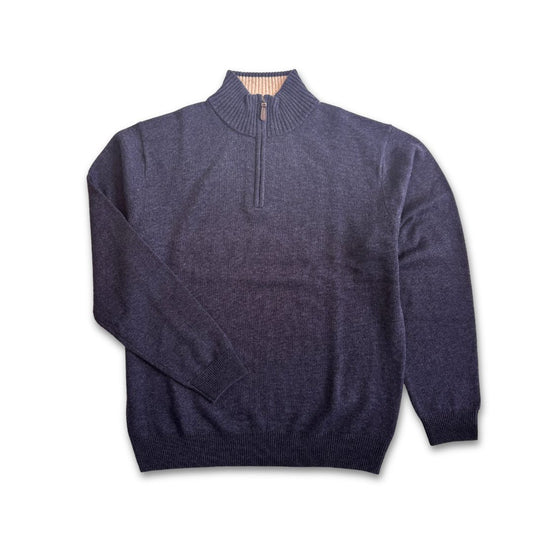 Merino Cashmere Half-Zip Jumper